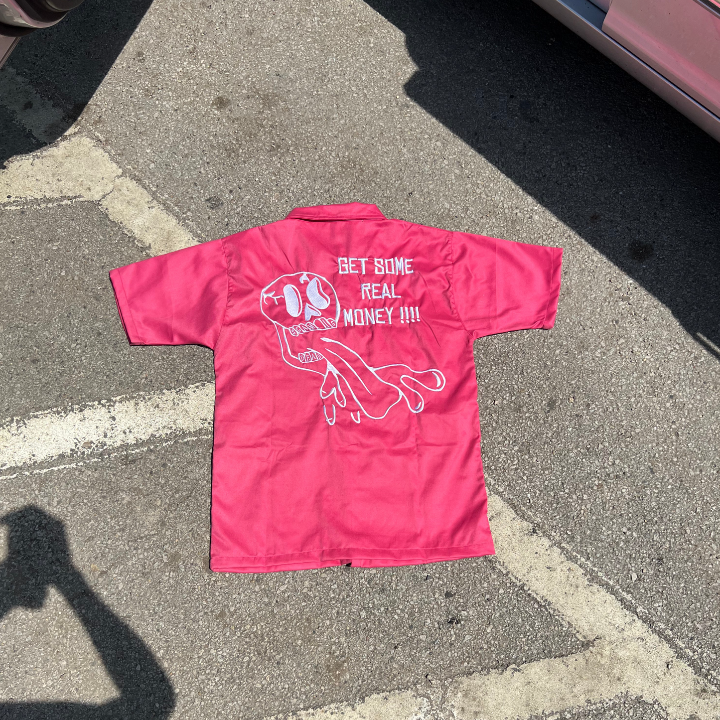 (PRE-ORDER)YDGS Pink Work Shirt